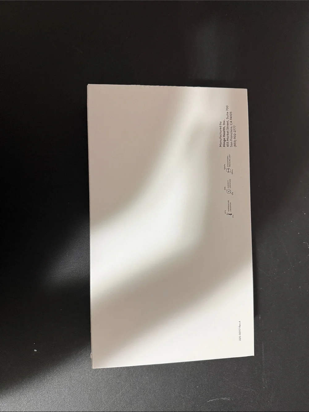 Enso 3 Wireless TENS Wearable - White and Gray